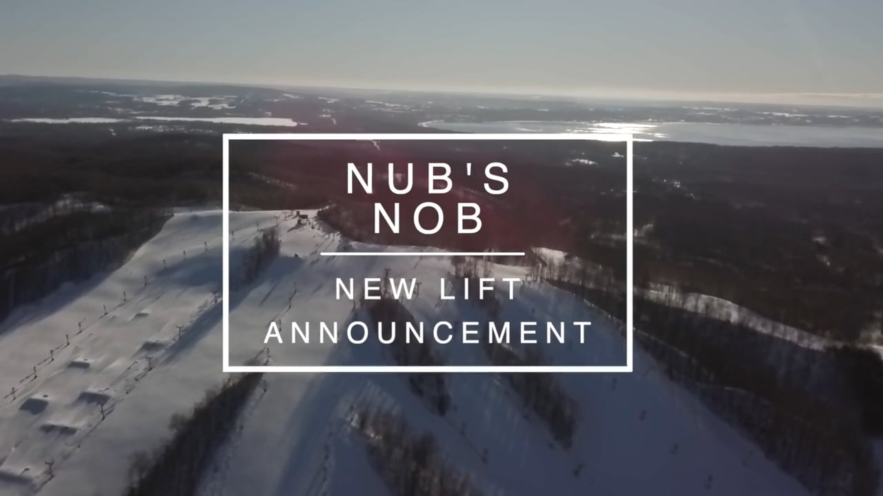Nub's is getting a new chairlift !