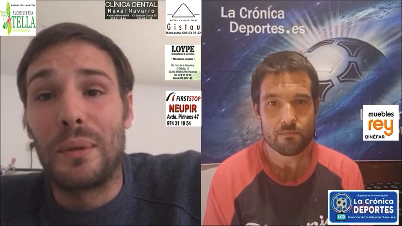 "Jornada 1" Análisis Regional Preferente Gr 1 / JAEL GILART (Entrenador Internacional Huesca)