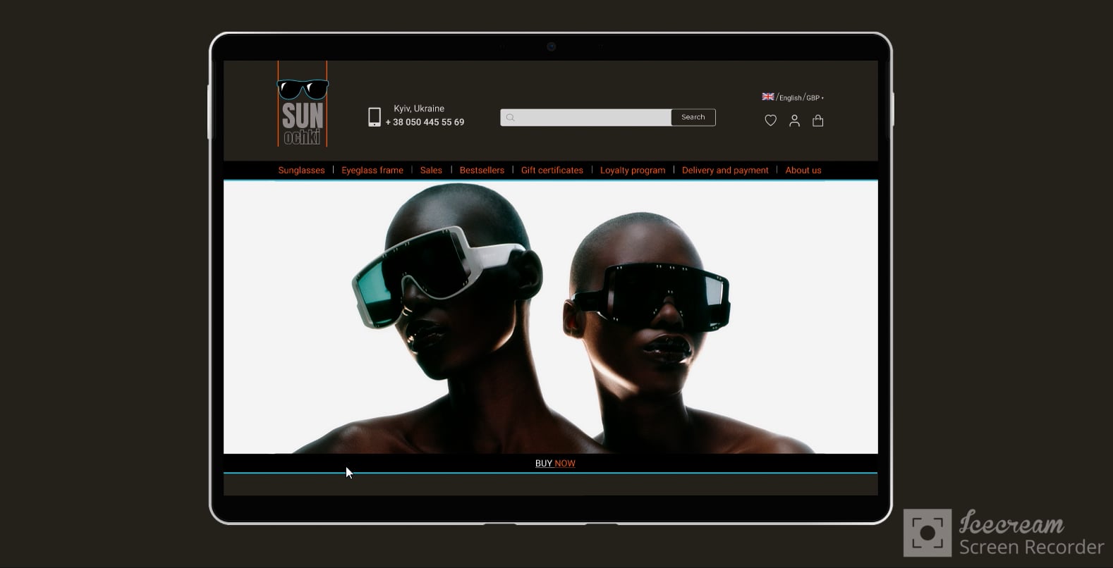 main page on Vimeo