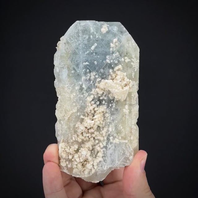 large Celestine w/ Calcite ex Nowakowski