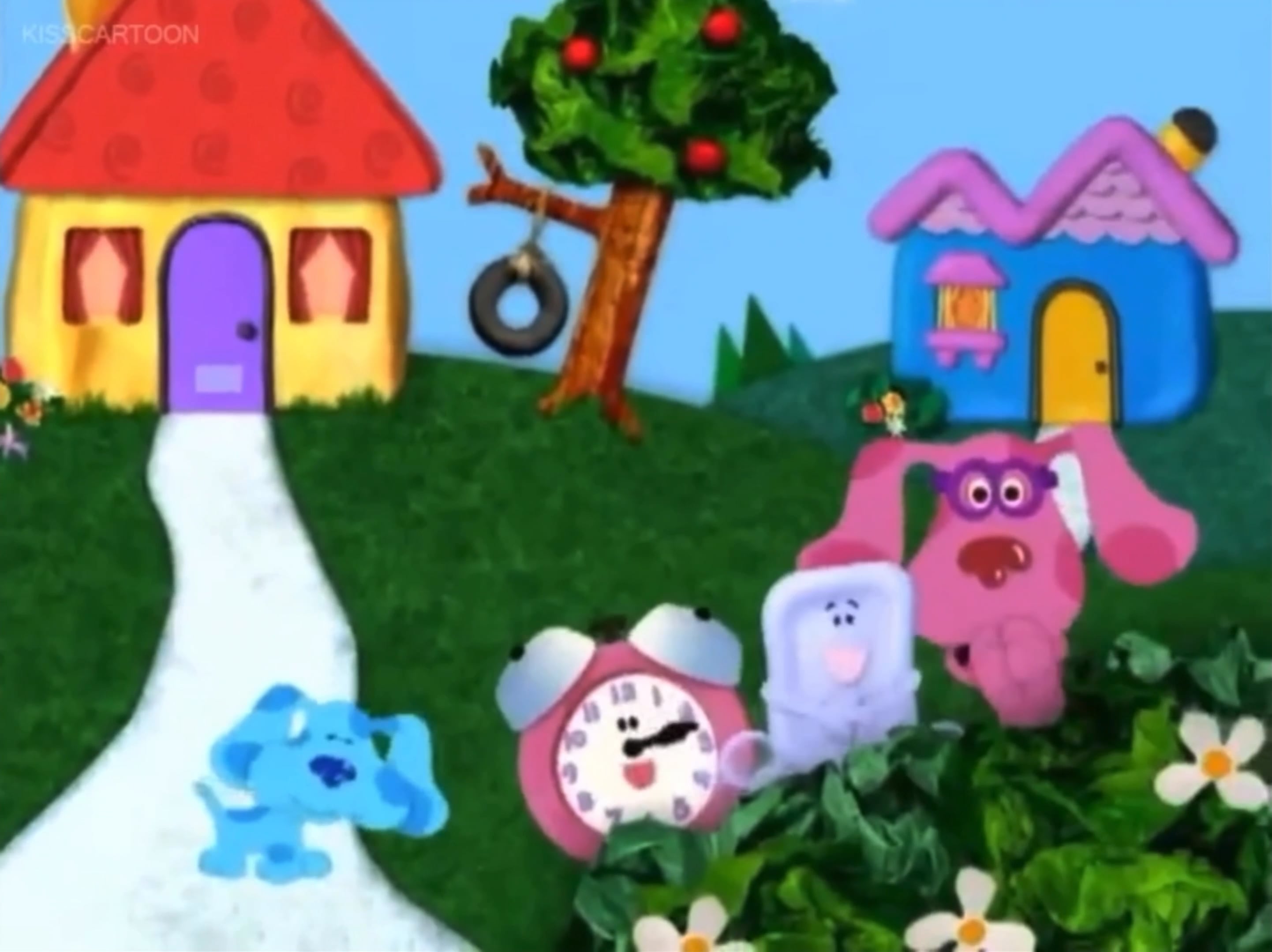 Blue's Clues Theme Song Intro Seasons 56 Comparison on Vimeo