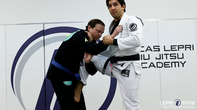 Single Leg Escape and Counter with Collar Drag