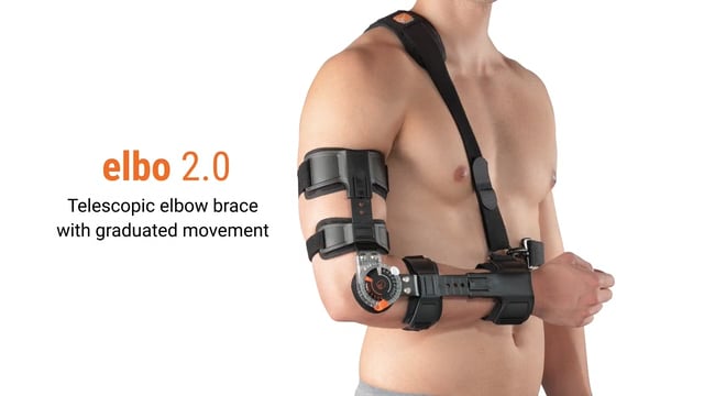 Elbo 2.0 - Telescopic elbow brace, graduated movement