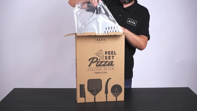 Alfa Kit Pizzaiolo Pizza Tool Kit - Adjustable Length Peel Set – NYC  Fireplaces & Outdoor Kitchens