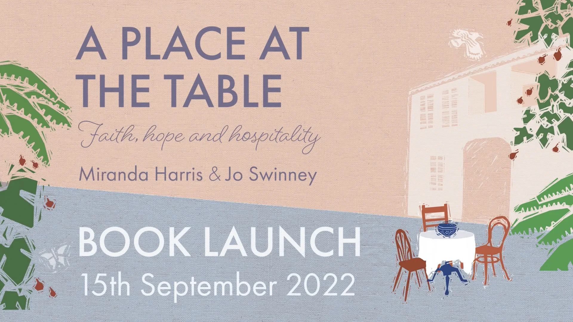 A Place at the Table – Book Launch Zoom (15th Sept 2022) on Vimeo