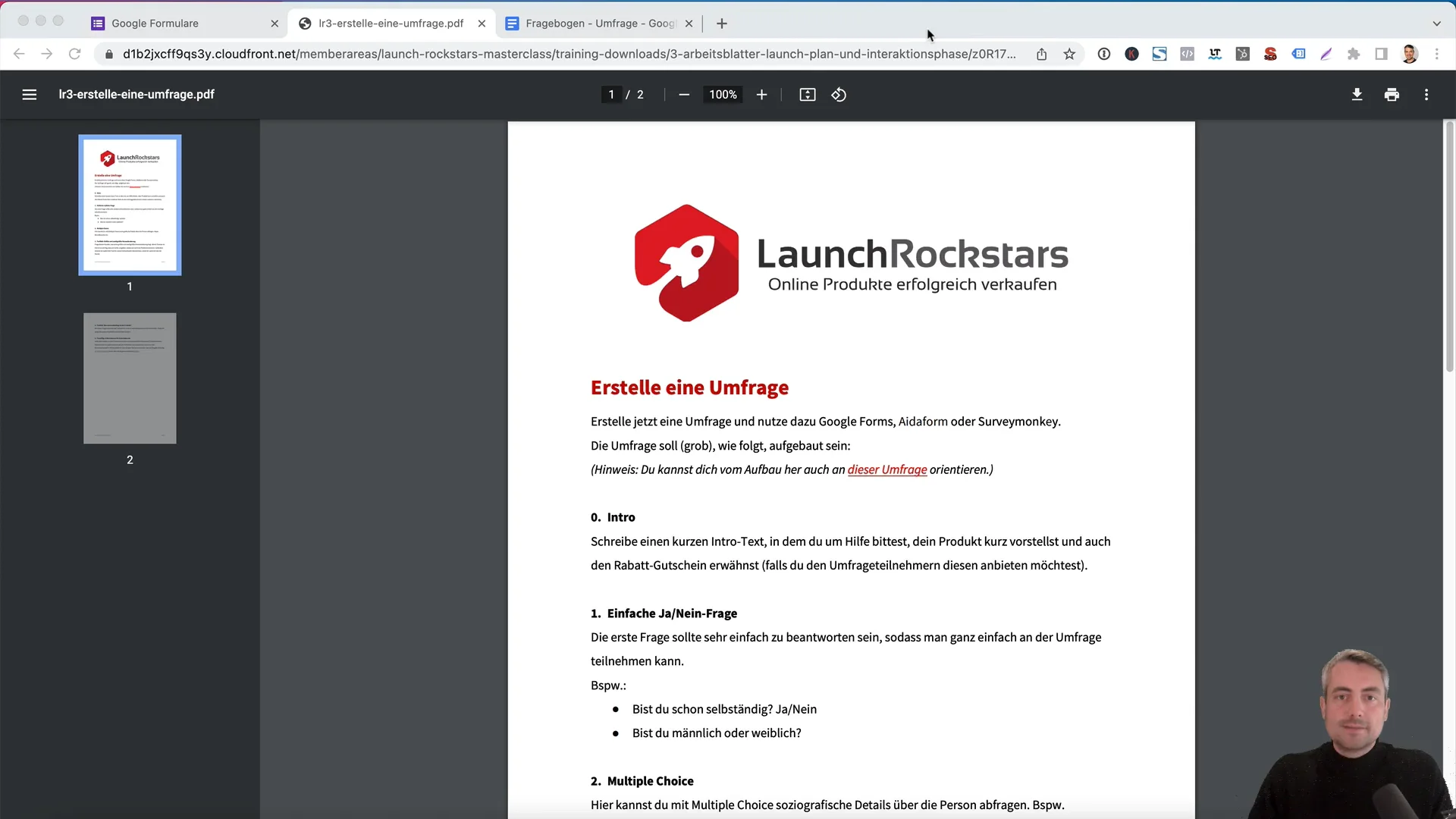 Umfrage erstellen mit google forms 1080p on vimeo