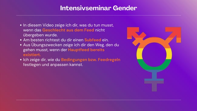 Intensivseminar Gender