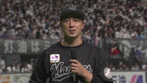 マリーンズ・美馬学投手ヒーローインタビュー 9月28日 北海道日本ハムファイターズ 対 千葉ロッテマリーンズ