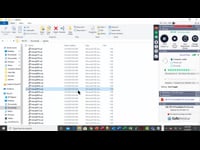 Unzipping the sample files