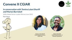 Part Three - In conversation with Temina Lalani-Shariff  and Marion Barriskell