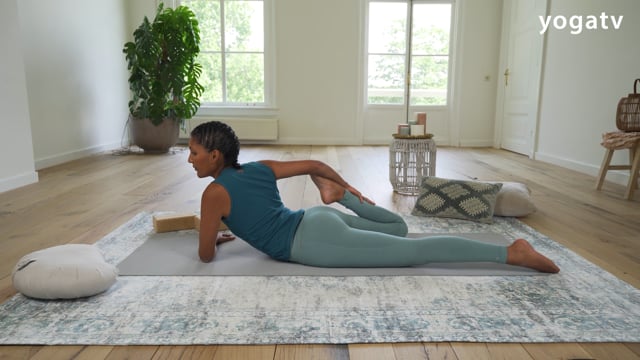 Yin Yang yoga met psoas visualisatie