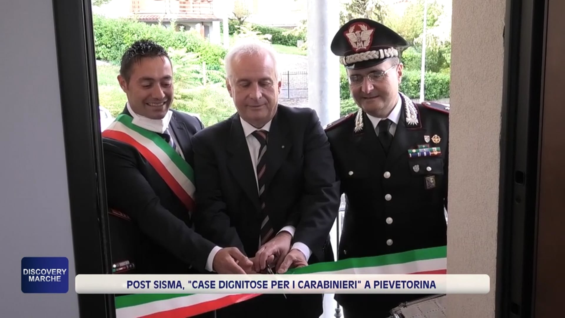 Post sisma a Pievetorina, dopo sei anni di container consegnati gli alloggi ai Carabinieri - VIDEO 