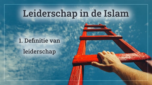 1. Definitie van leiderschap