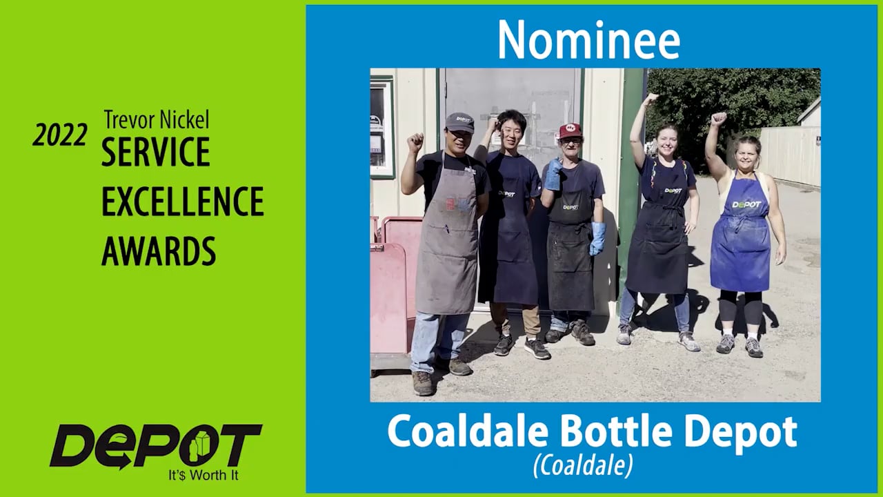 Coaldale Bottle Depot 2022 Service Excellence Award Nominee on Vimeo