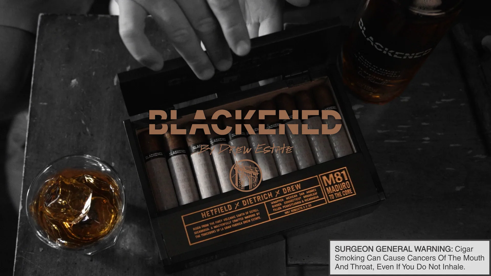 james hetfield cigarettes Blackened Cigars 
