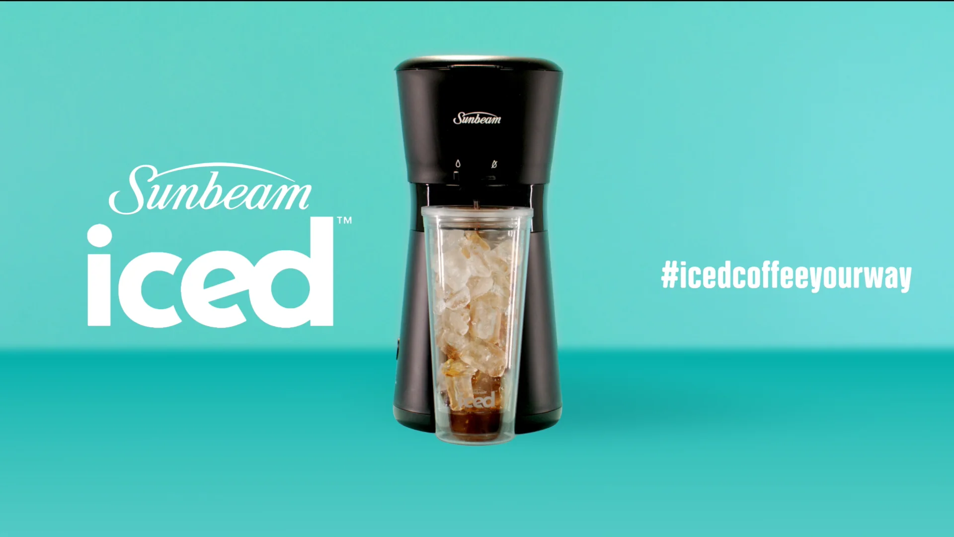 Sunbeam Iced & Hot Coffee Machine with Integrated Frother on Vimeo