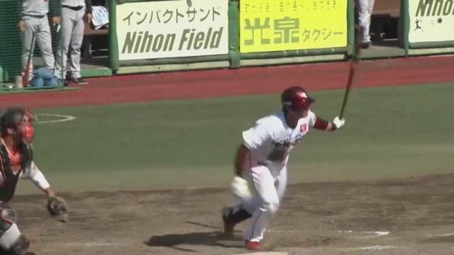 【ファーム】すぐさま追いつく!! イーグルス・江川侑斗 センターへの同点タイムリーヒット!! 2022年9月29日  東北楽天ゴールデンイーグルス 対 読売ジャイアンツ