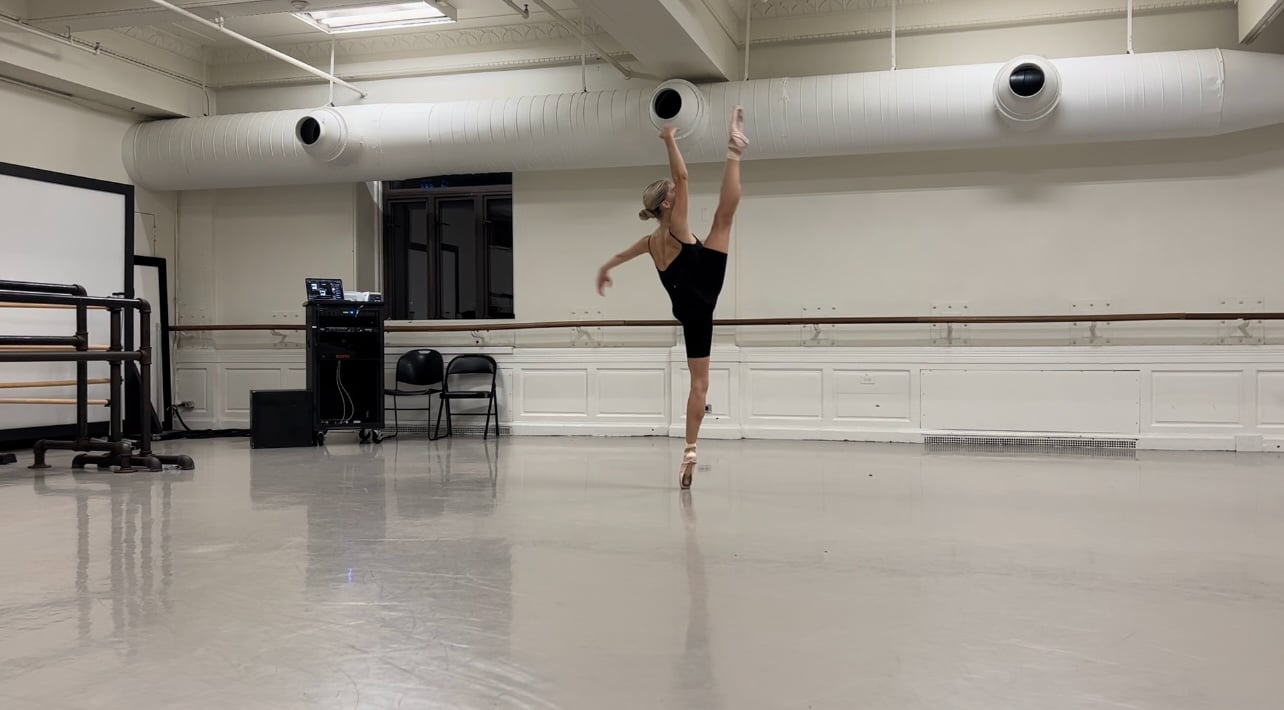 Alexandra Pignone BalletX Audition On Vimeo