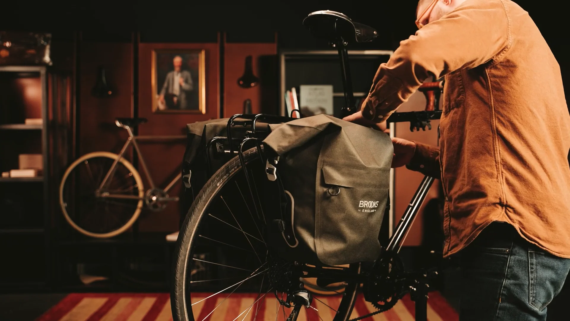 Large bike pannier bag - Brooks England - Bike Bags Large bike pannier bag - Brooks England - Bike Bags