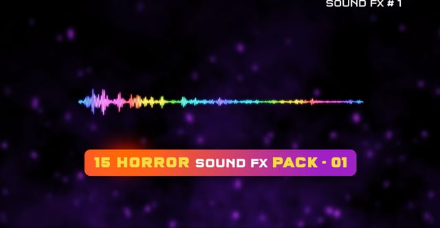 Horror Sound Fx Pack 2