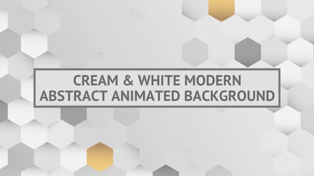 Cream & White Modern Abstract Animated background
