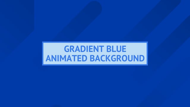 Gradient Blue Animated Background