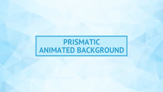 Prismatic Animated Background