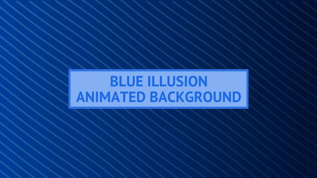 Blue Illusion Animated Background