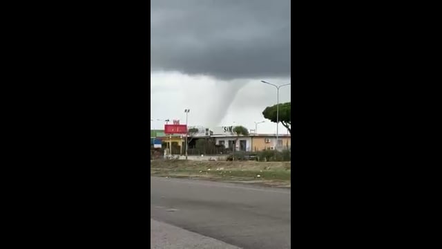 Enorme tornado a San Felice Circeo: le immagini