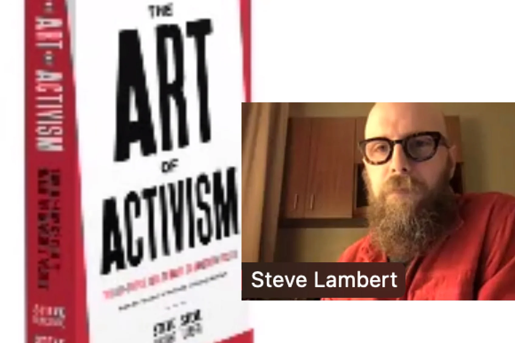 Artists Now! Steve Lambert, Sept 28, 2022 on Vimeo