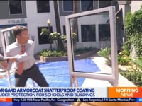 KTLA Puts Armorcoat Safety & Security Film to the Test