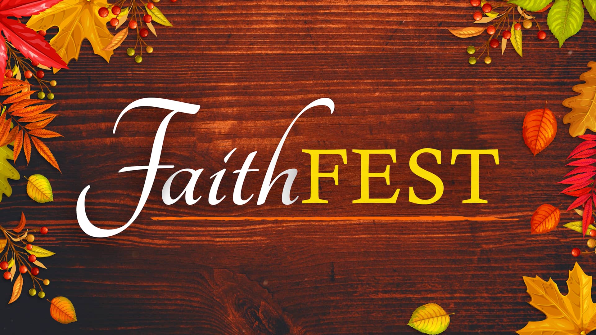 FAITH FEST 2022VIDEO on Vimeo