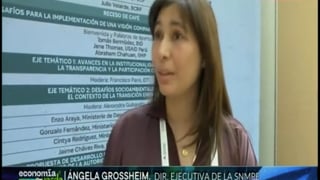 Entrevista a Angela Grossheim Barrientos en Canal 7