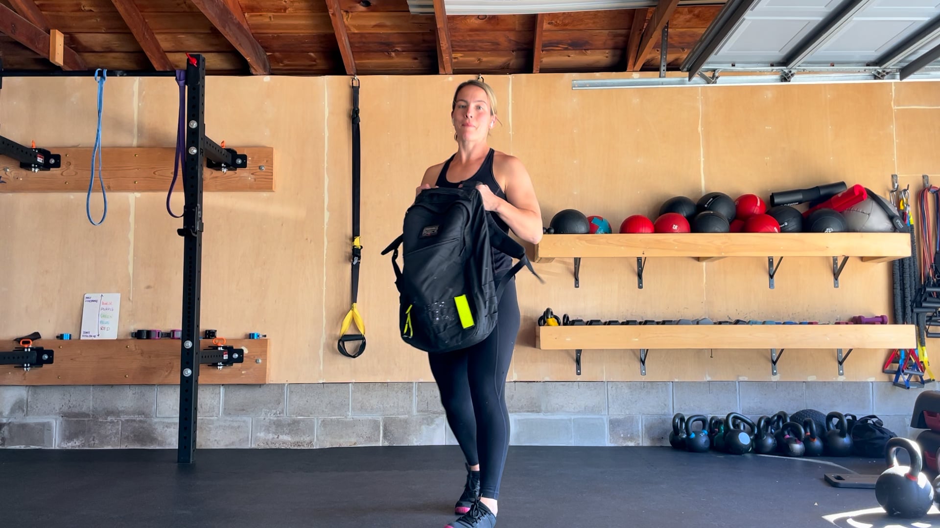 Backpack Front Raise on Vimeo