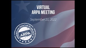 Virtual ARPA Meeting - Sept. 21, 2022