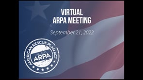 Virtual ARPA Meeting - Sept. 21, 2022