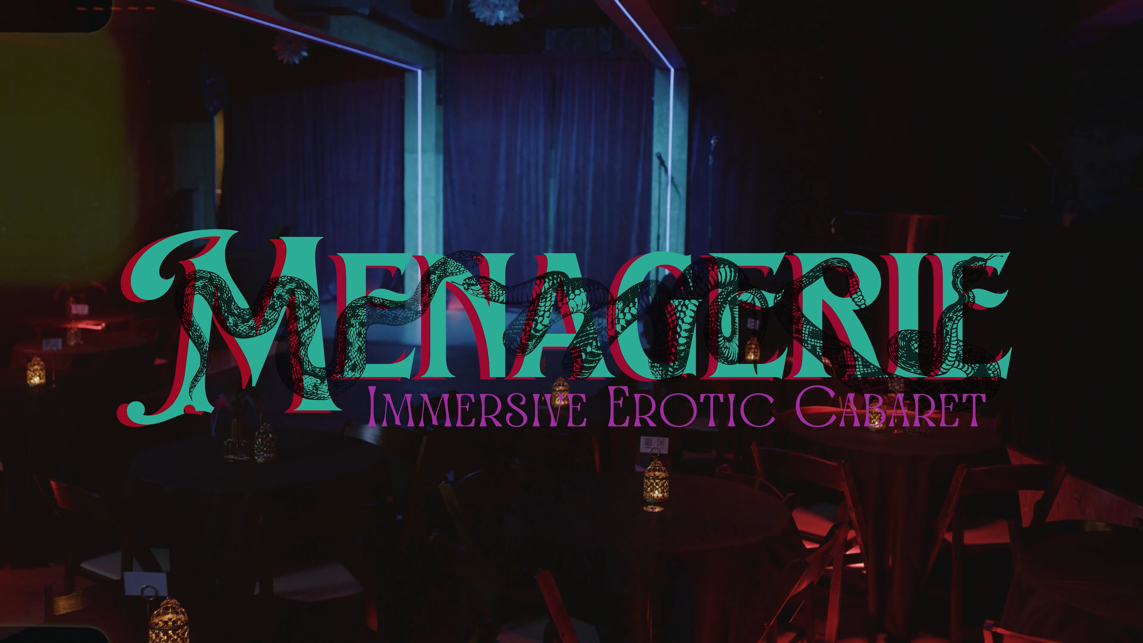 MÉNAGERIE Immersive Erotic Cabaret