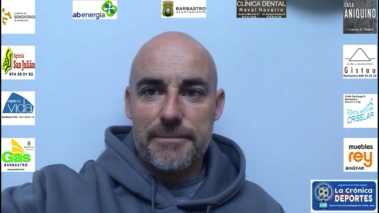 DANI MARTÍNEZ (Entrenador Brea) AD San Juan 2-0 CD Brea / Jornada 4 / 2ª RFEF - Grupo 2