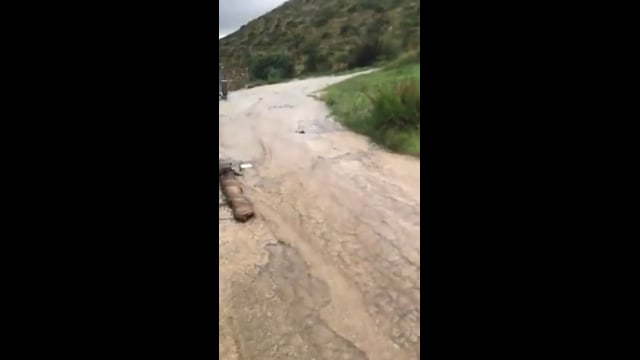 Alluvione lampo a Formia: torrente straripato