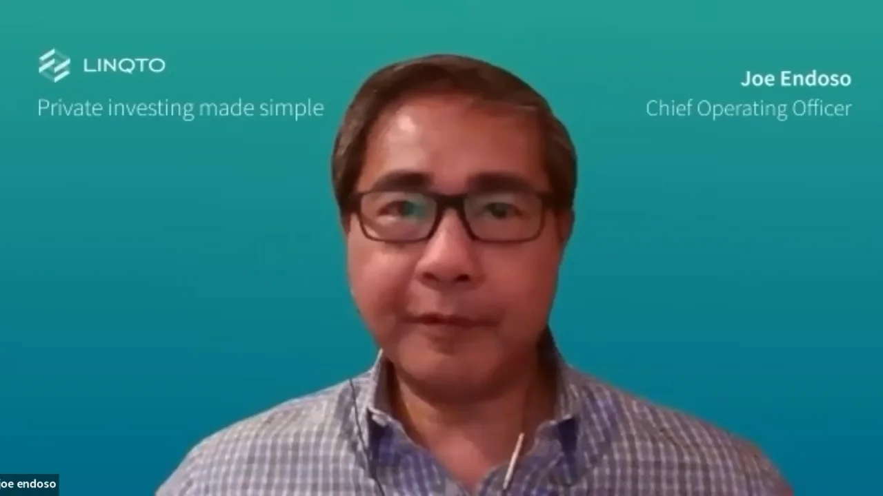 Joe Endoso, CEO of Linqto