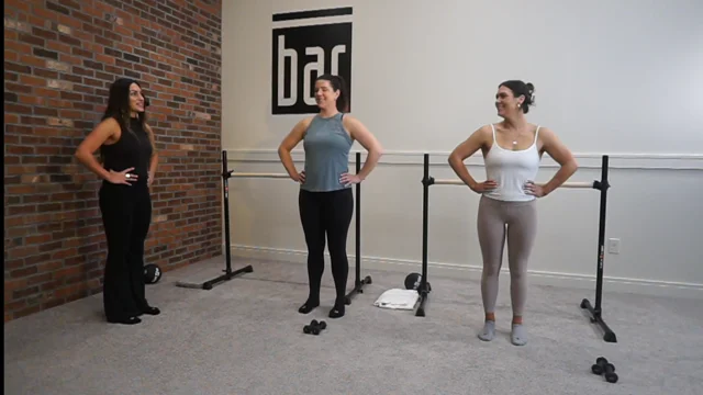 Ballet fitness and floor bar classes