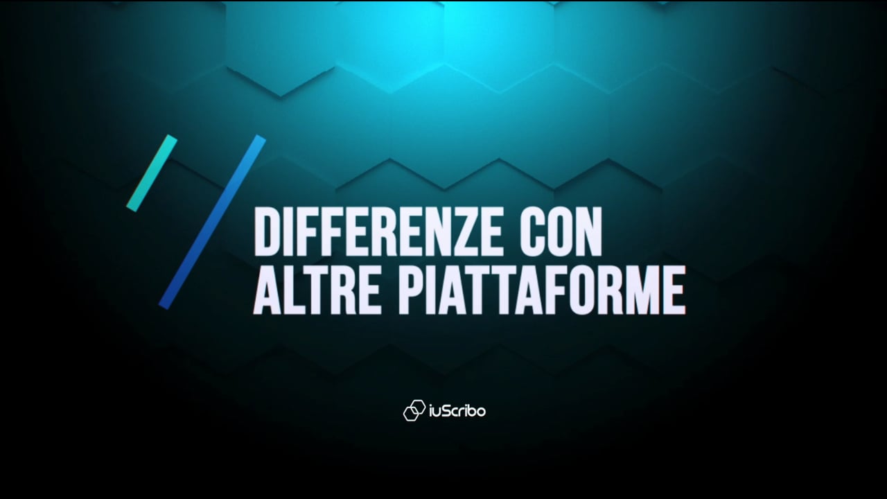 iuScribo Pillole - 16. Differenze con altre piattaforme