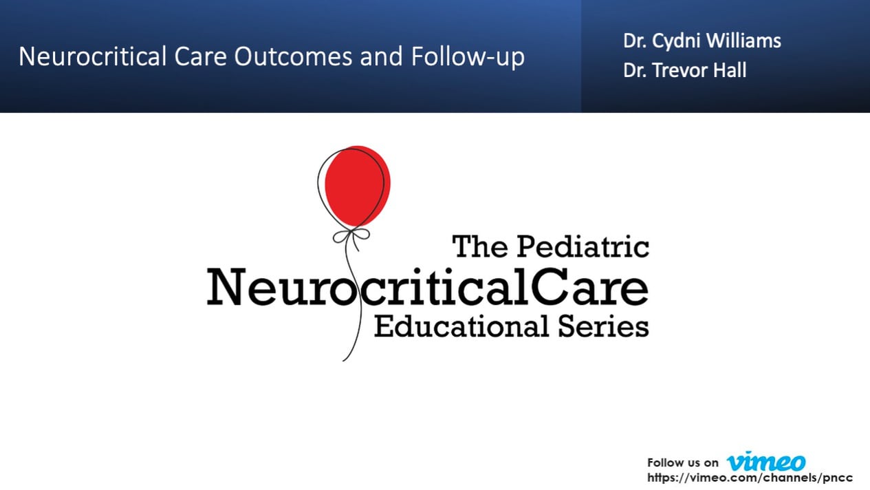 Pediatric Neurocritical Care Educational Series - Pediatric ...