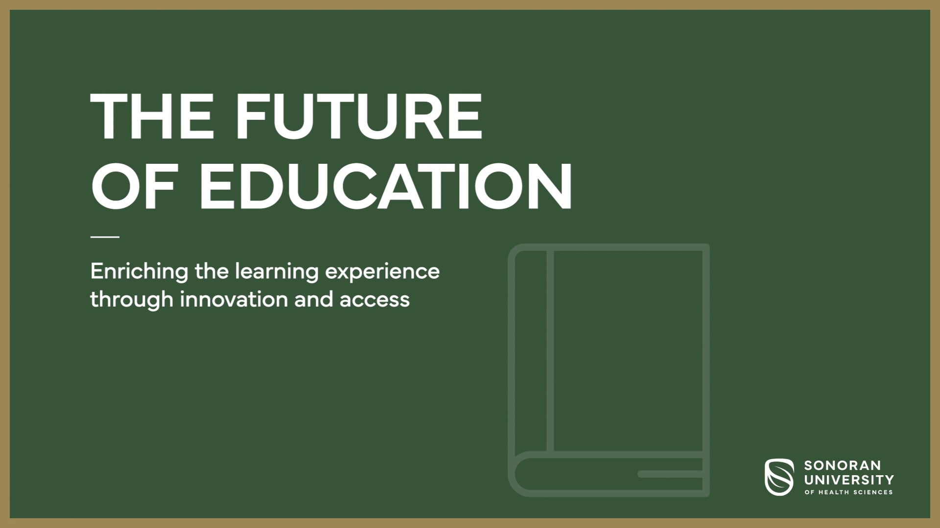 The Future of Education