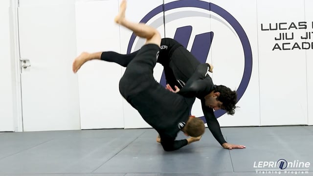 Single Leg Counter to Ouchi Gari Takedown