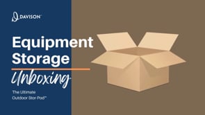 UB Equipment Storage Unboxing Video