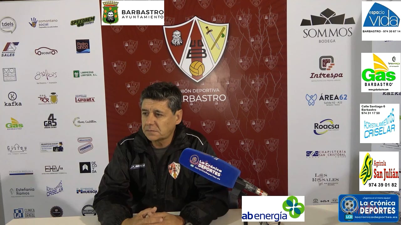 LA PREVIA / UD Barbastro - CD Cuarte / JOSETE (Entrenador Barbastro) Jornada 4 / 3ª División