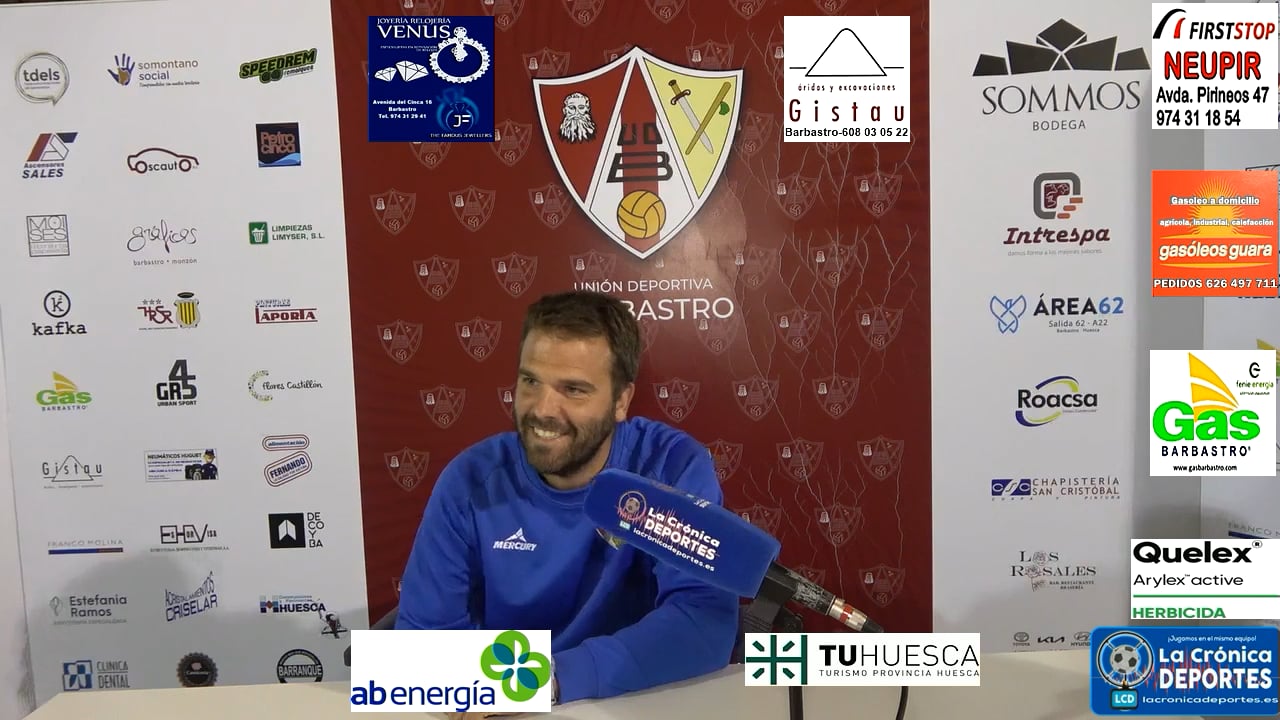 LA PREVIA / UDB Somontano - Alto Cinca / JOSEMI (Entrenador Barbastro B Somontano) Jornada 3 / 2ª Regional - Gr 2-2