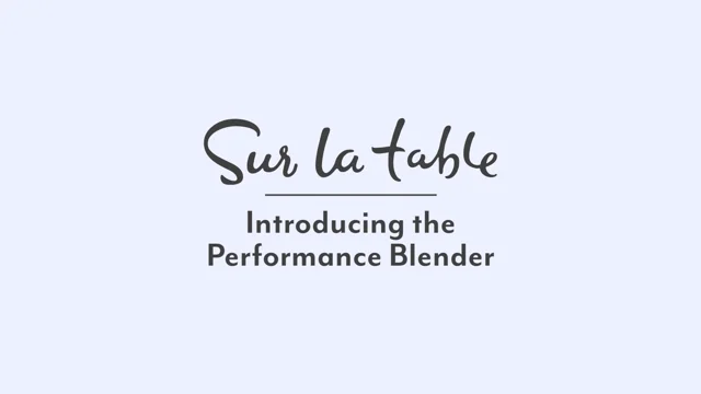 Sur La Table Flex Blend Hot & Cold Blender - Charcoal