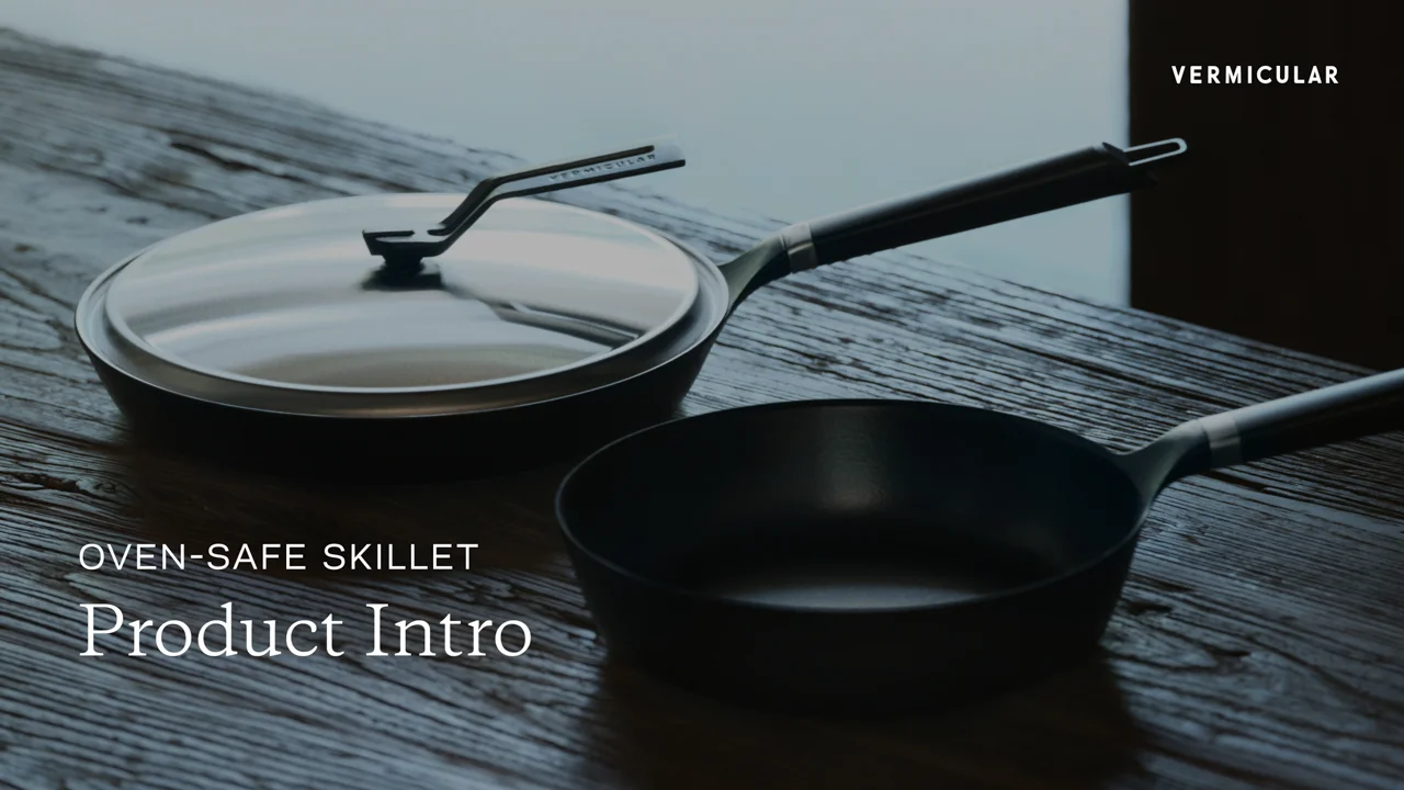 Vermicular Frying Pan + Oven-Safe Skillet